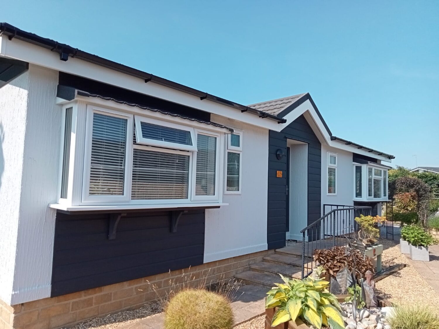 BOSH1211 partial park home cladding