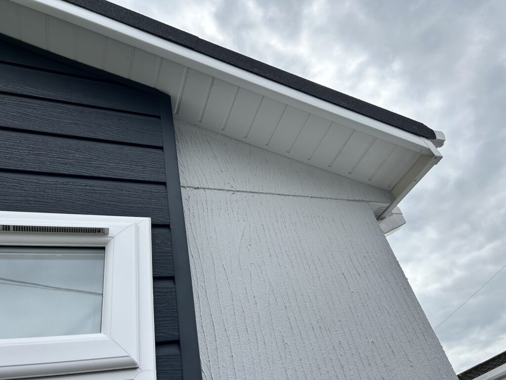 park home repairs: facia upgrade