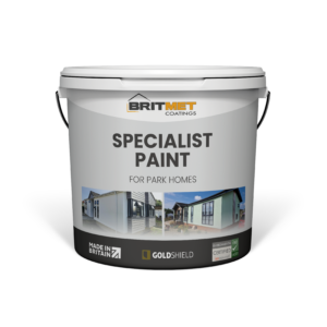 an image of britmet coatings exterior paint for park homes